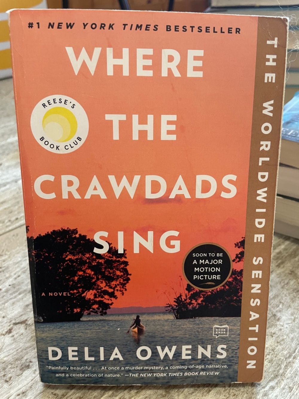 Where the Crawdads Sing softcover book by Delia Owens